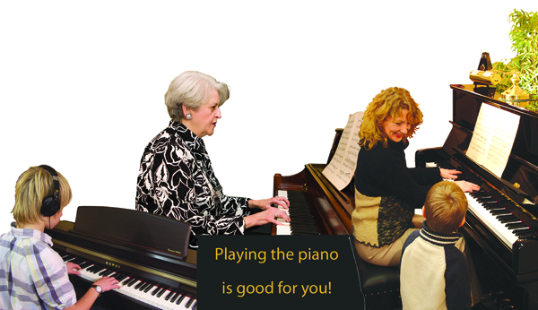 benefit of piano