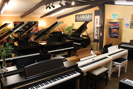 Vale Pianos Showrooms