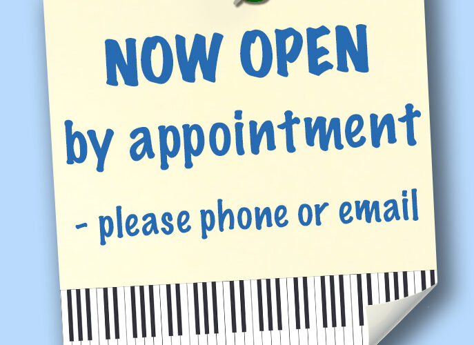 Open by appointment!